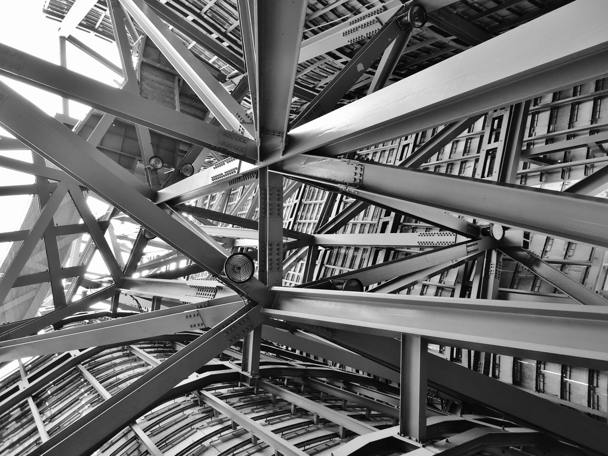Structural steel framing and connections